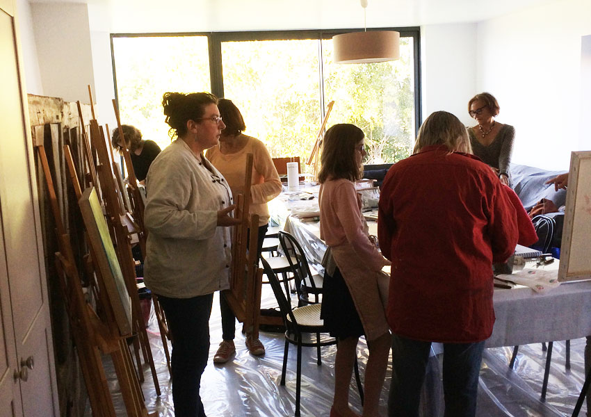 Atelier à Beyrines du 28/10/2017