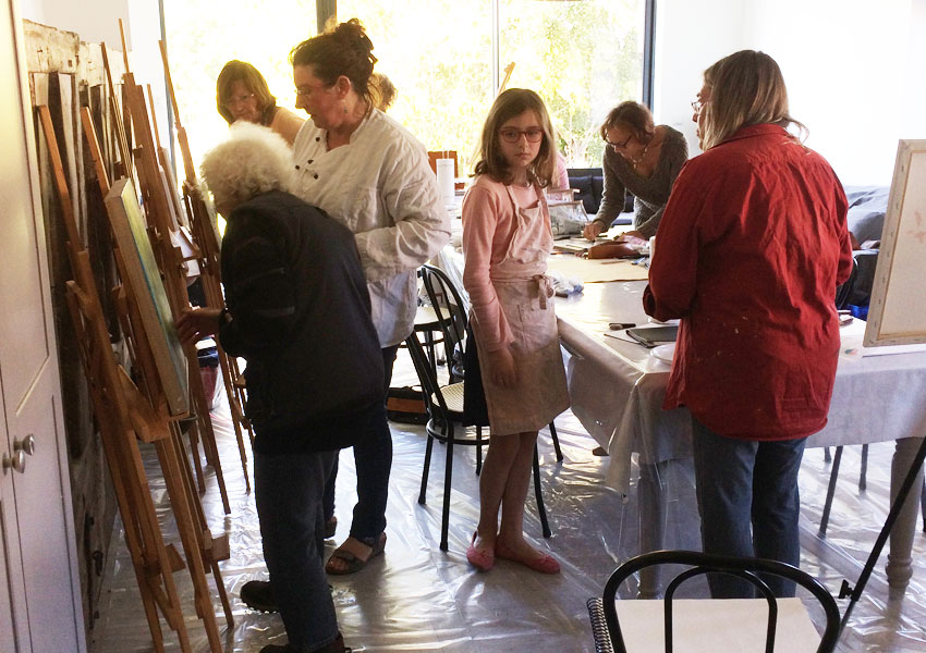Atelier à Beyrines du 28/10/2017