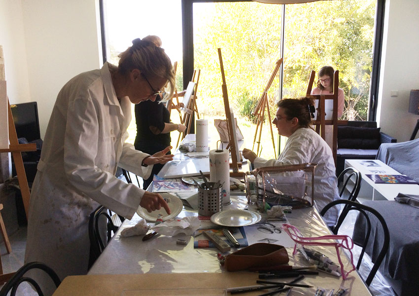 Atelier à Beyrines du 28/10/2017