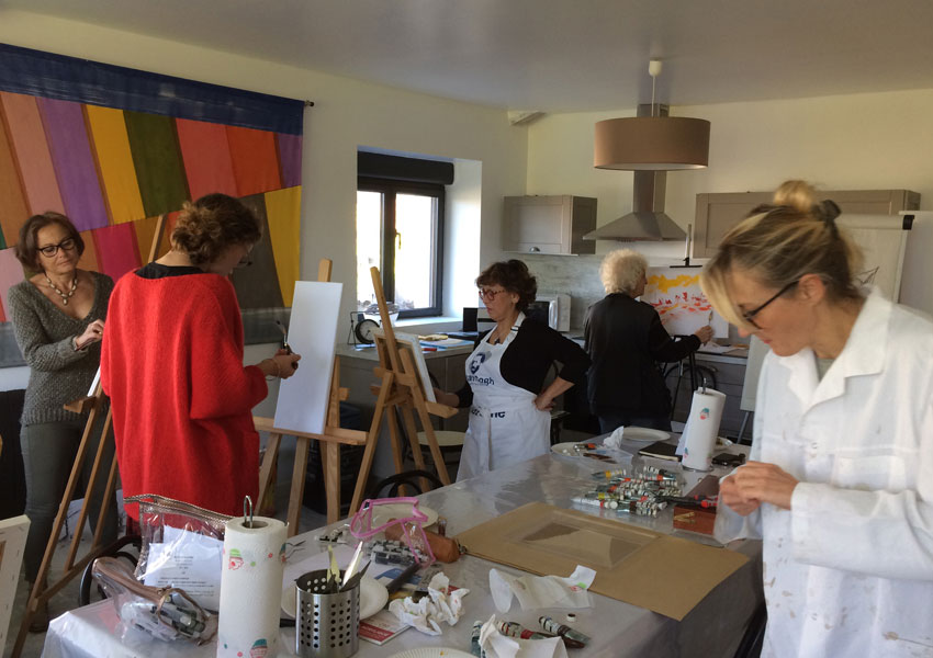 Atelier à Beyrines du 28/10/2017