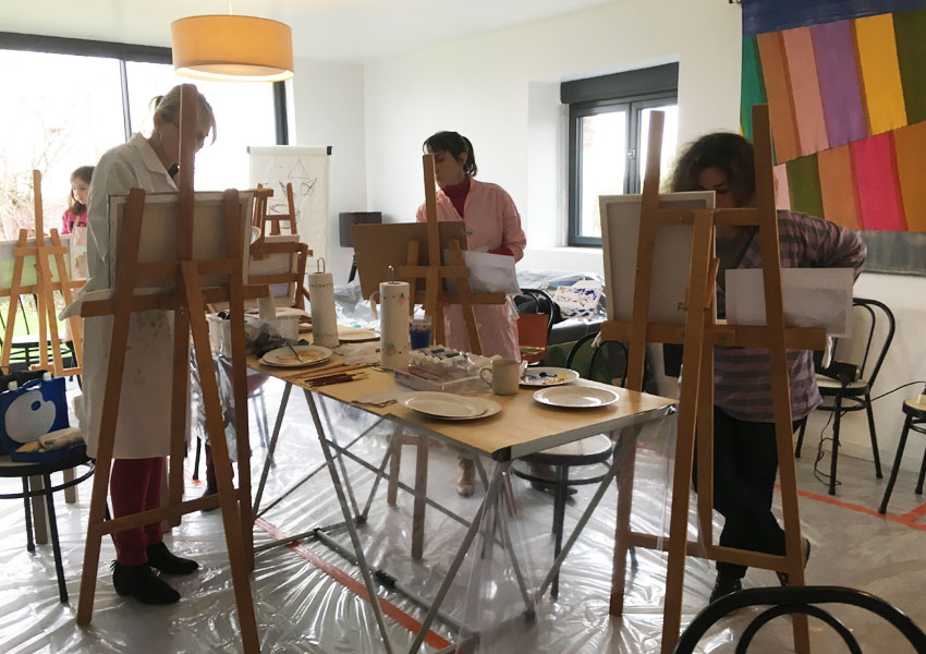 Atelier à Beyrines du 16/12/2017