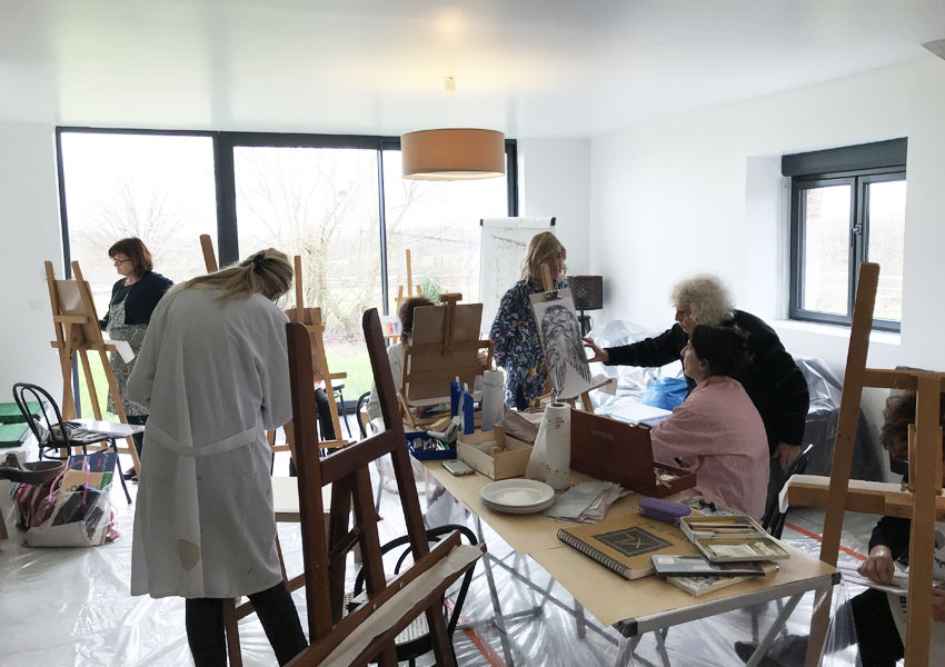 L'atelier à Beyrines du 13 01 2018