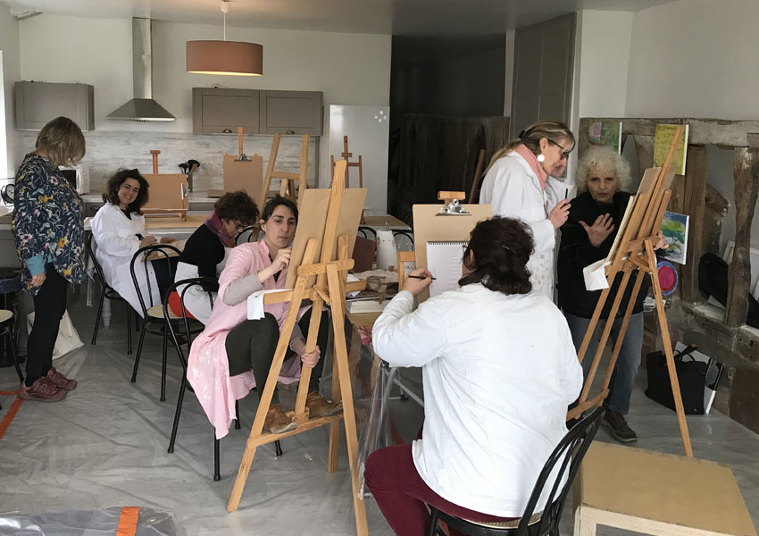 L'atelier à Beyrines du 13 01 2018