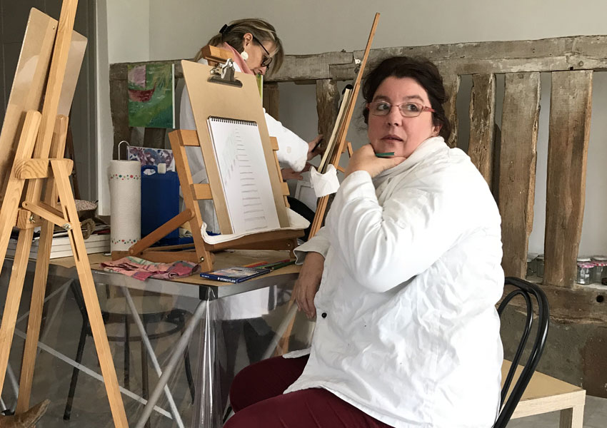 L'atelier à Beyrines du 13 01 2018