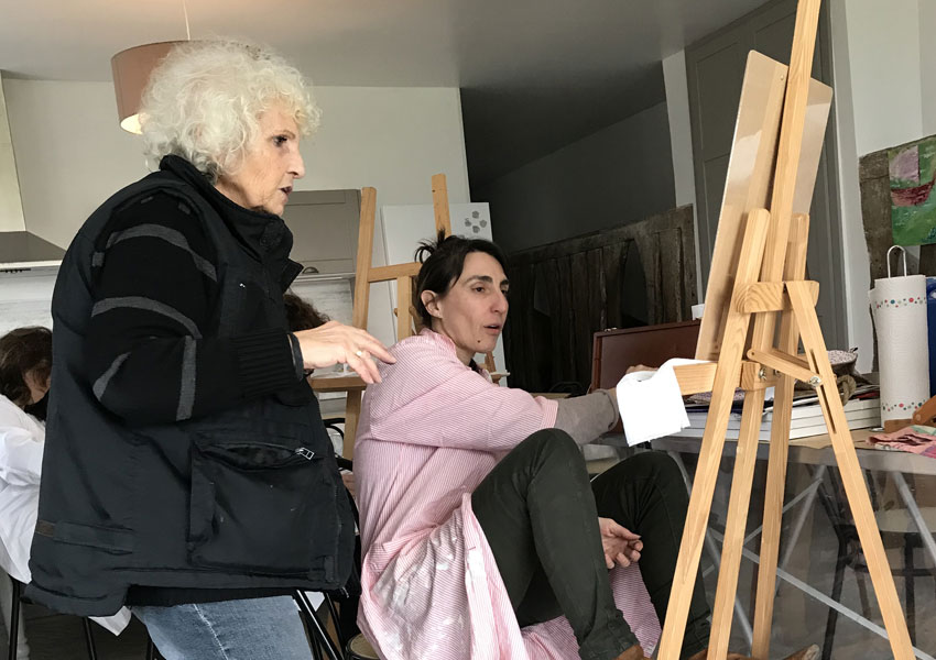 L'atelier à Beyrines du 13 01 2018