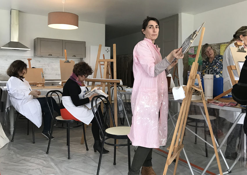 L'atelier à Beyrines du 13 01 2018