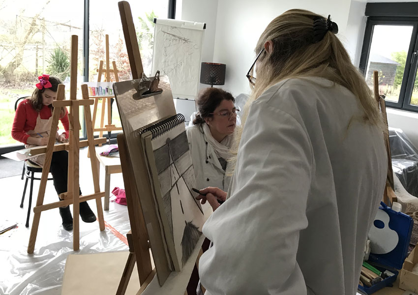 L'atelier à Beyrines du 13 01 2018