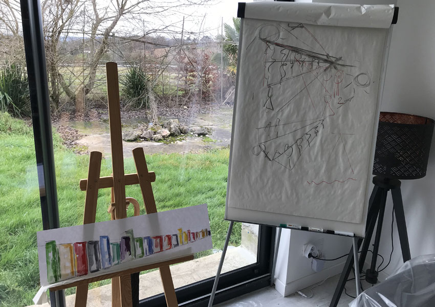 L'atelier à Beyrines du 13 01 2018