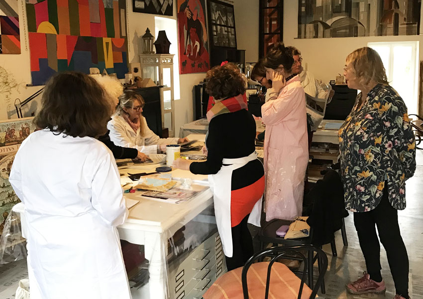 L'atelier à Beyrines du 13 01 2018