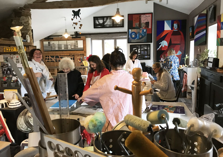 L'atelier à Beyrines du 13 01 2018