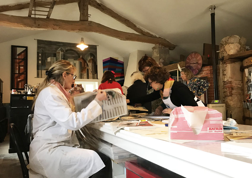 L'atelier à Beyrines du 13 01 2018