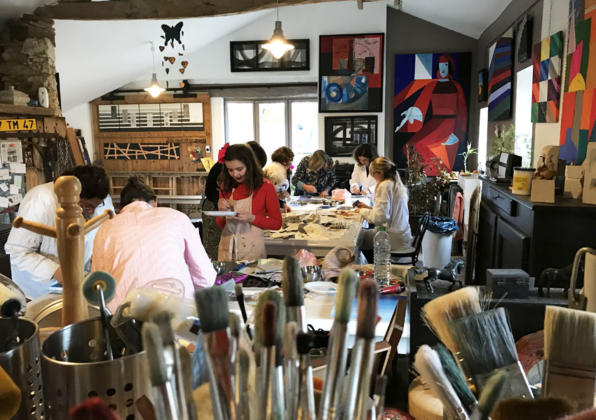 L'atelier à Beyrines du 13 01 2018