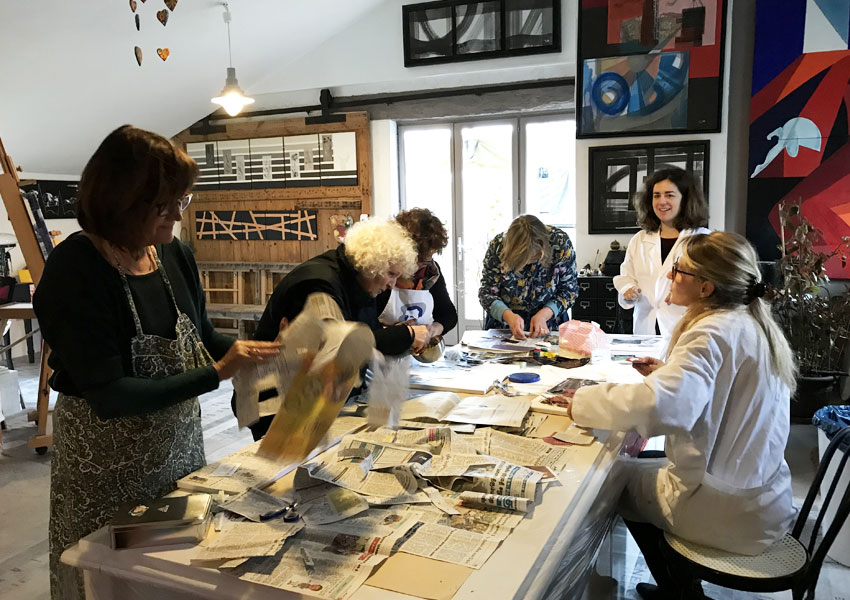 L'atelier à Beyrines du 13 01 2018