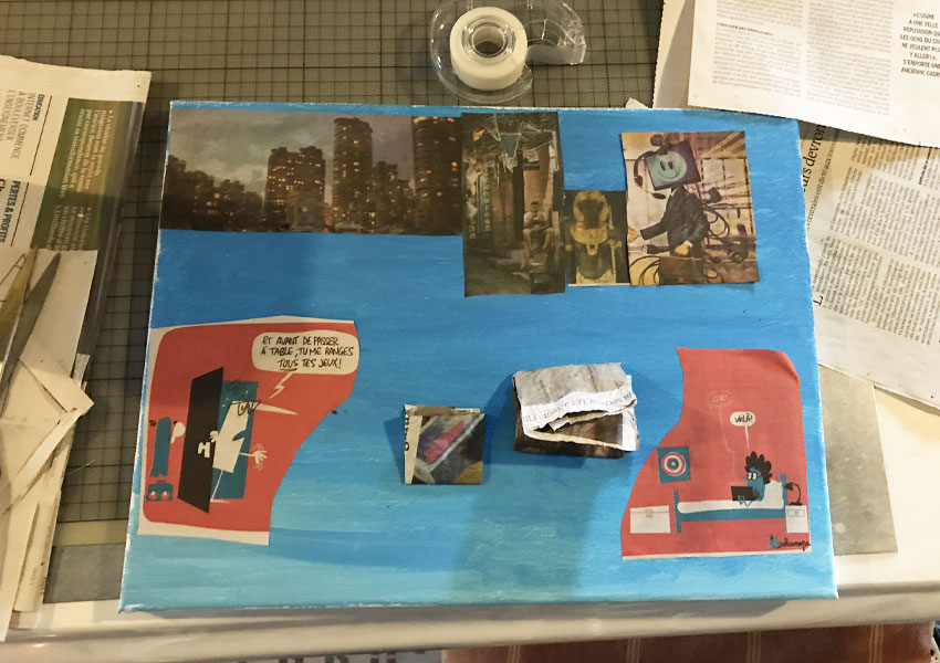 L'atelier à Beyrines du 13 01 2018