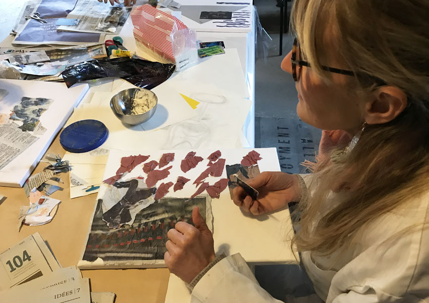 L'atelier à Beyrines du 13 01 2018