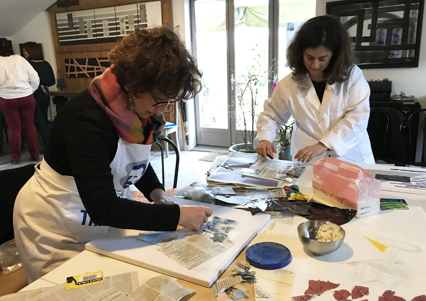 L'atelier à Beyrines du 13 01 2018