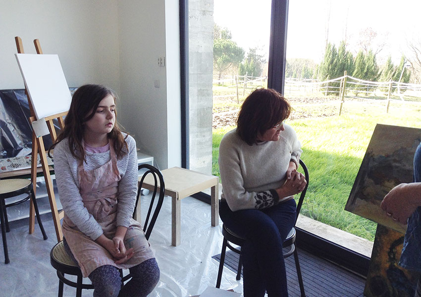 Atelier à Beyrines du 10 02 2018