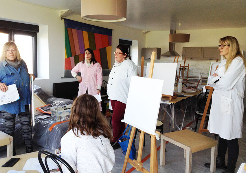 Atelier à Beyrines du 10 02 2018