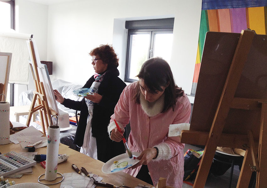 Atelier à Beyrines du 10 02 2018