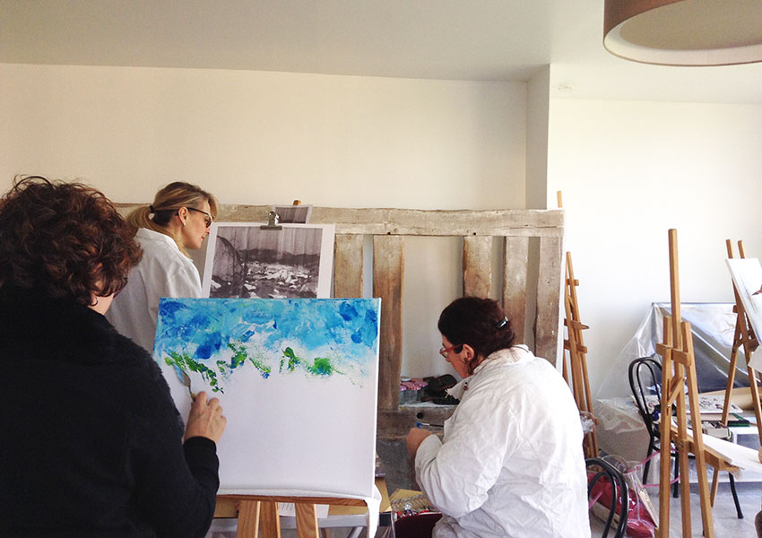 Atelier à Beyrines du 10 02 2018