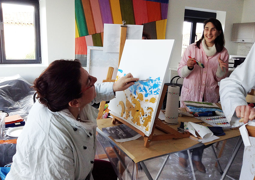 Atelier à Beyrines du 10 02 2018