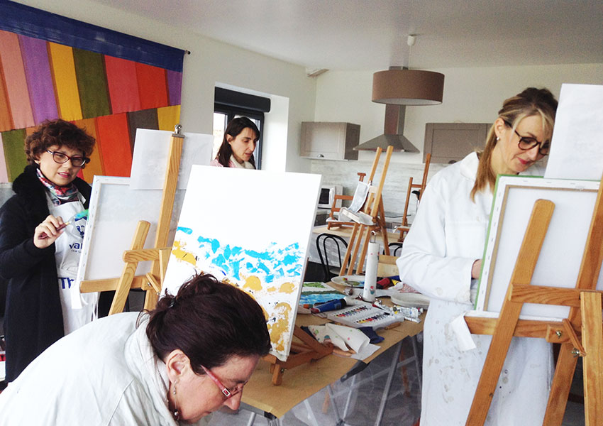 Atelier à Beyrines du 10 02 2018