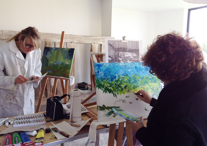 Atelier à Beyrines du 10 02 2018