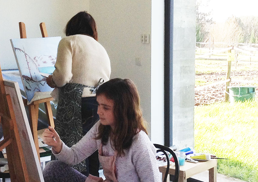 Atelier à Beyrines du 10 02 2018