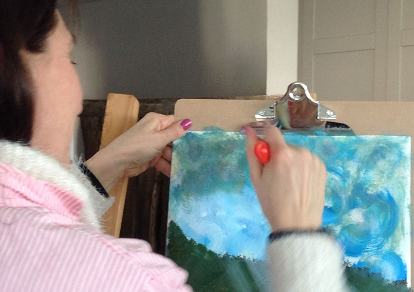 Atelier à Beyrines du 10 02 2018