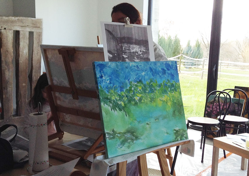 Atelier à Beyrines du 10 02 2018