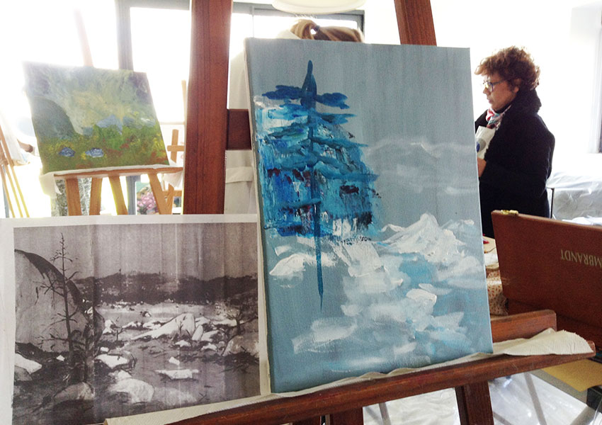 Atelier à Beyrines du 10 02 2018