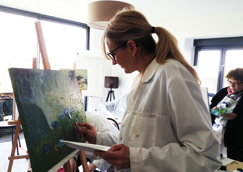 Atelier à Beyrines du 10 02 2018