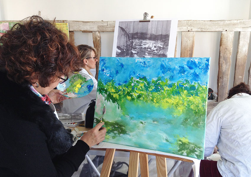 Atelier à Beyrines du 10 02 2018