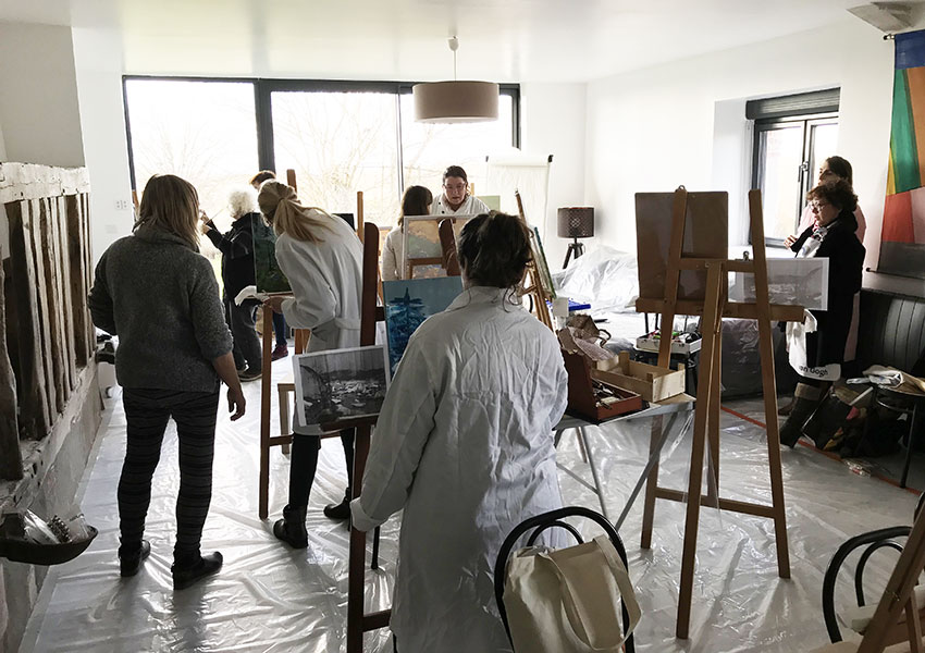 Atelier à Beyrines du 10 02 2018