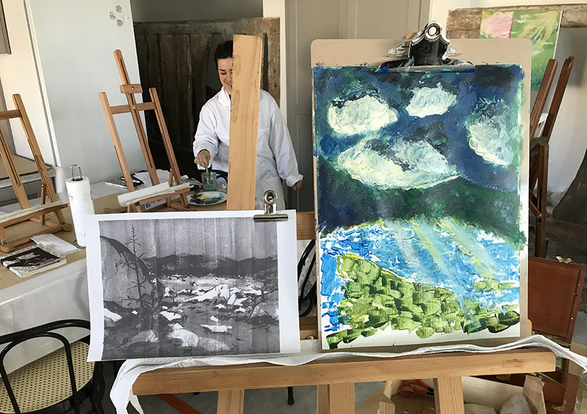 Atelier à Beyrines du 10 02 2018