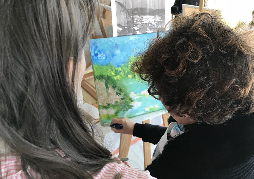 Atelier à Beyrines du 10 02 2018