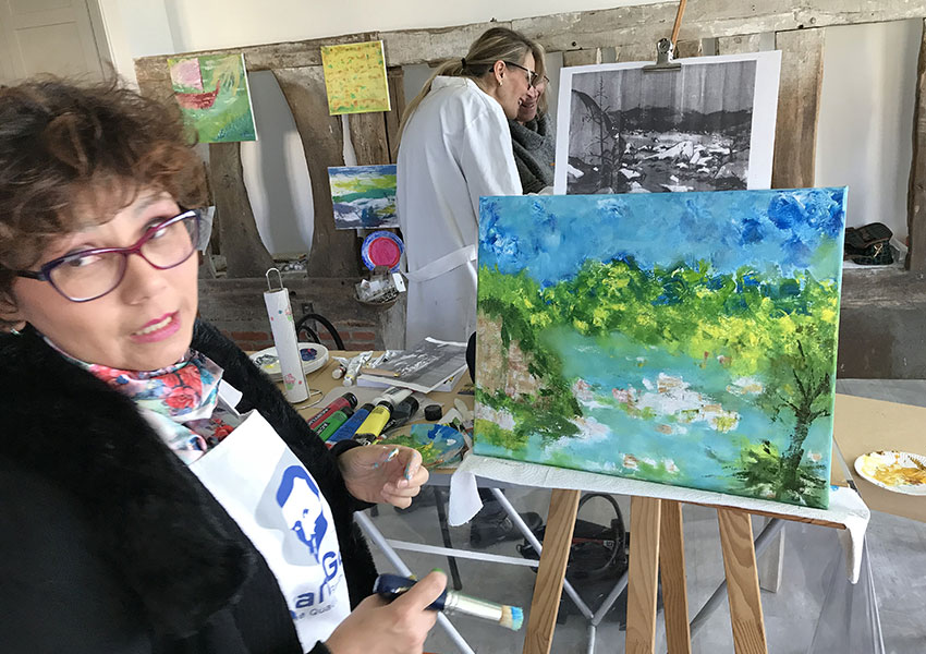 Atelier à Beyrines du 10 02 2018