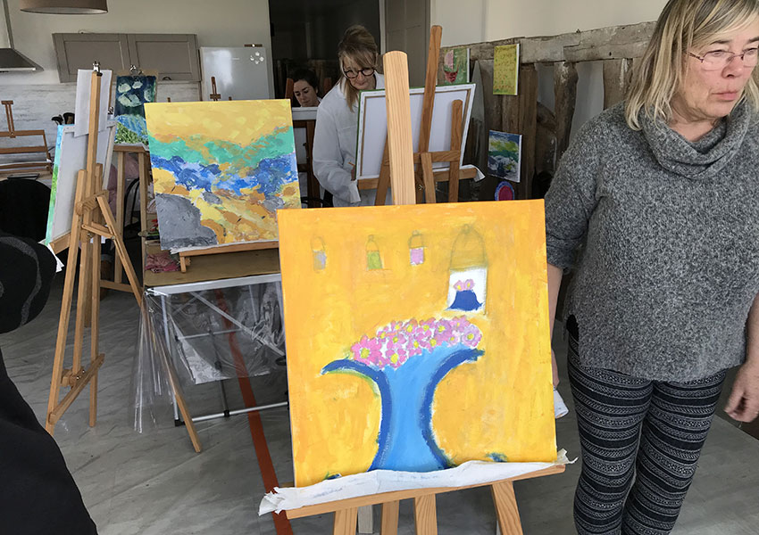 Atelier à Beyrines du 10 02 2018