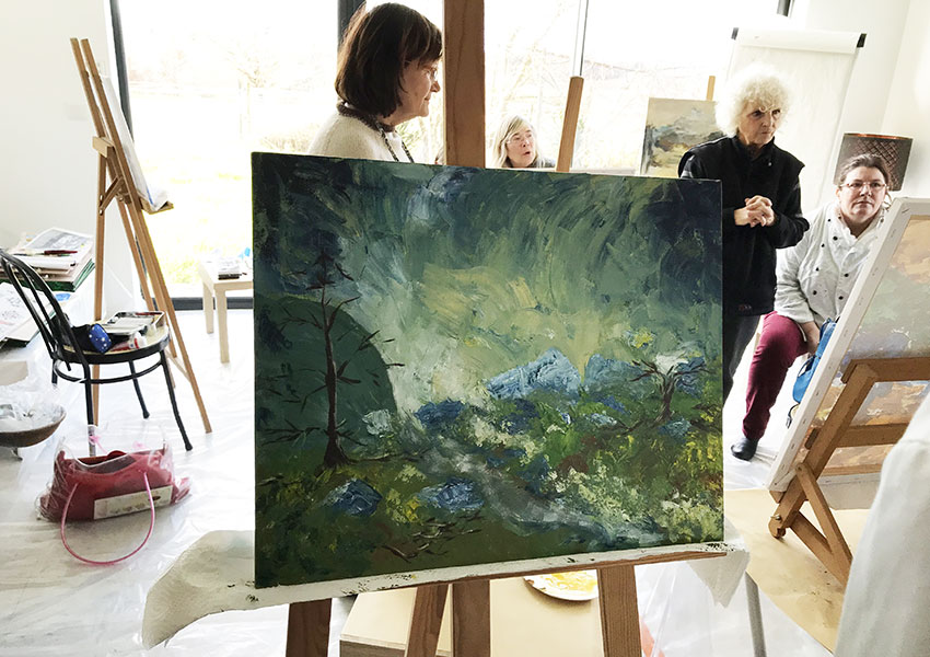 Atelier à Beyrines du 10 02 2018