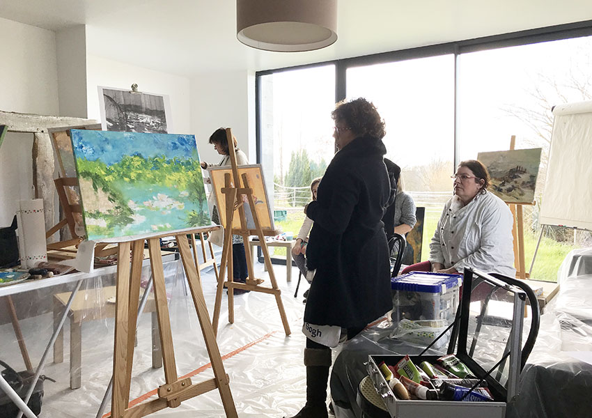 Atelier à Beyrines du 10 02 2018