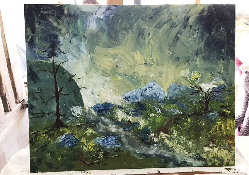 Atelier à Beyrines du 10 02 2018