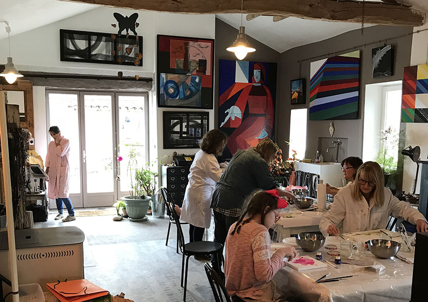 Atelier à Beyrines du 10 03 2018