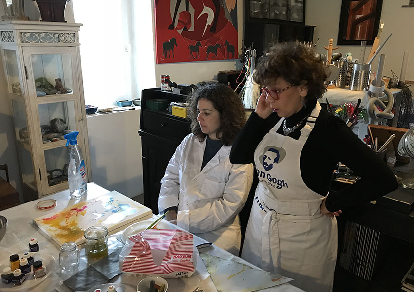 Atelier à Beyrines du 10 03 2018