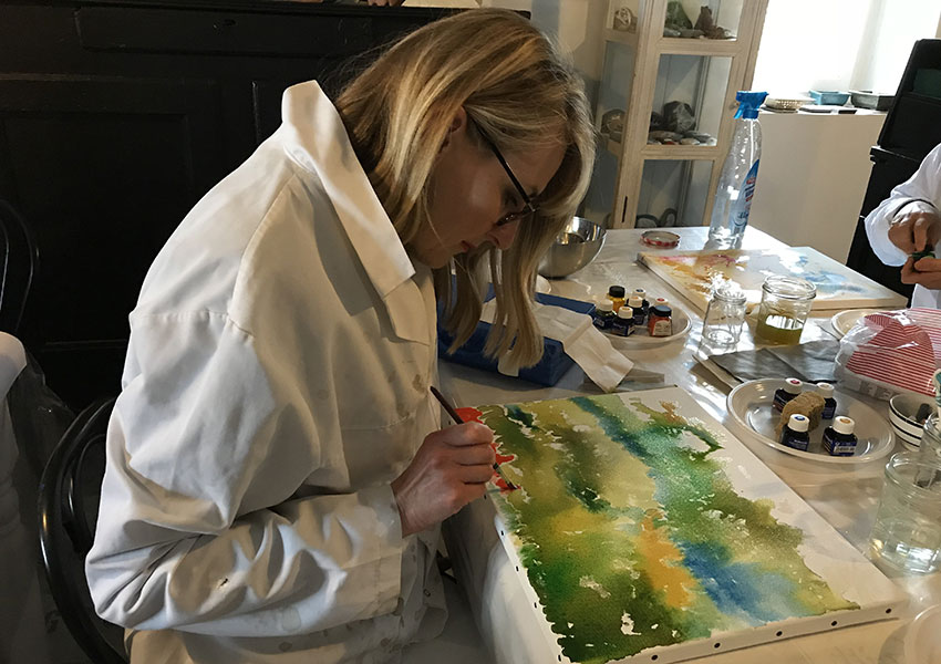 Atelier à Beyrines du 10 03 2018