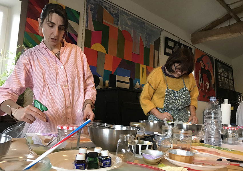 Atelier à Beyrines du 10 03 2018