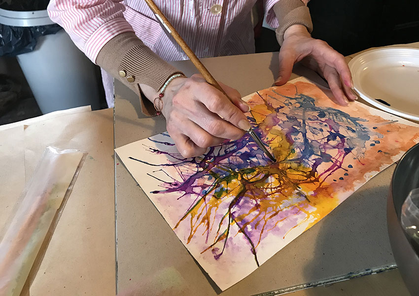 Atelier à Beyrines du 10 03 2018