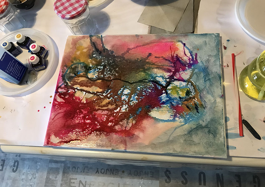 Atelier à Beyrines du 10 03 2018