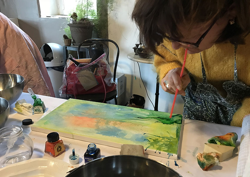 Atelier à Beyrines du 10 03 2018