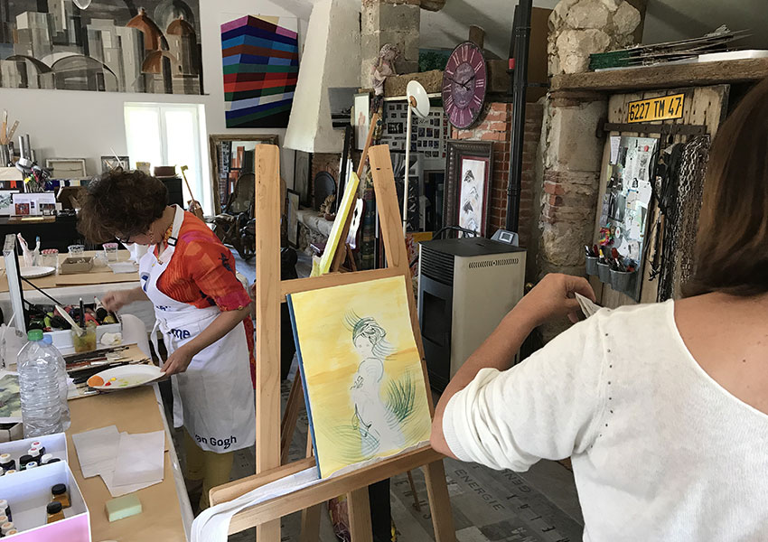 Atelier à Beyrines du 21 04 2018