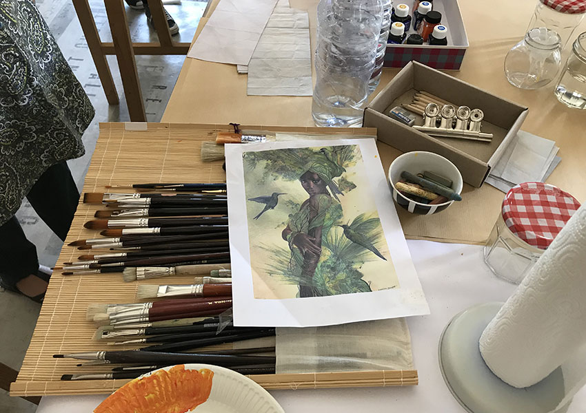 Atelier à Beyrines du 21 04 2018